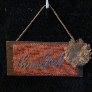 Handmade Rustic Wooden Fall Sign